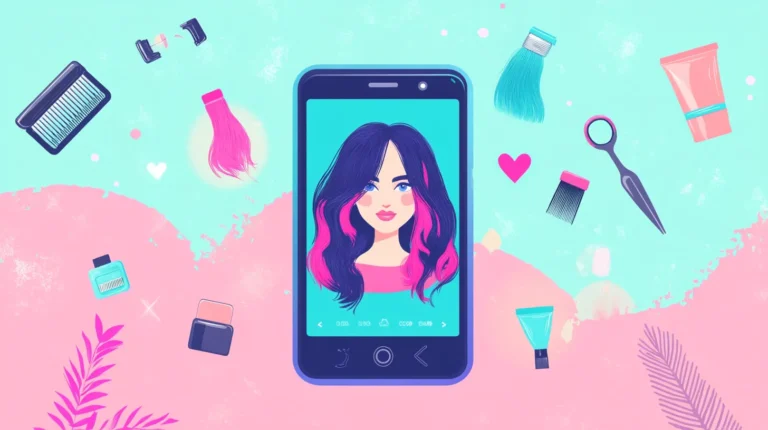Do Loiro ao Cacheado: Aplicativos para Testar Novos Estilos de Cabelo