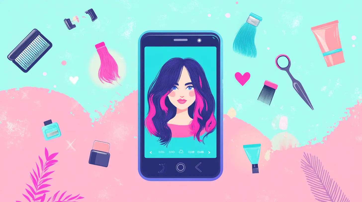 Do Loiro ao Cacheado: Aplicativos para Testar Novos Estilos de Cabelo