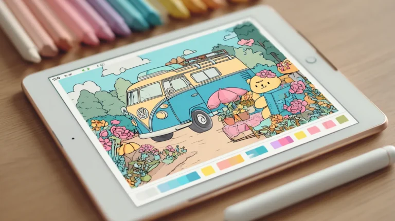 Do Estresse à Calma: Descubra o Mundo dos Apps de Colorir
