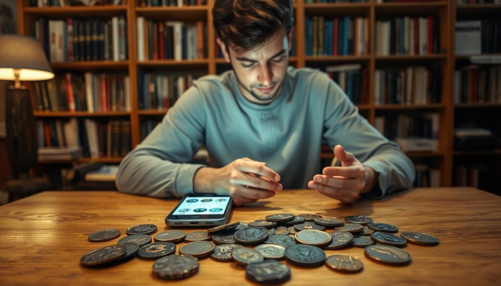 Aplicativos para identificar moedas antigas pelo celular