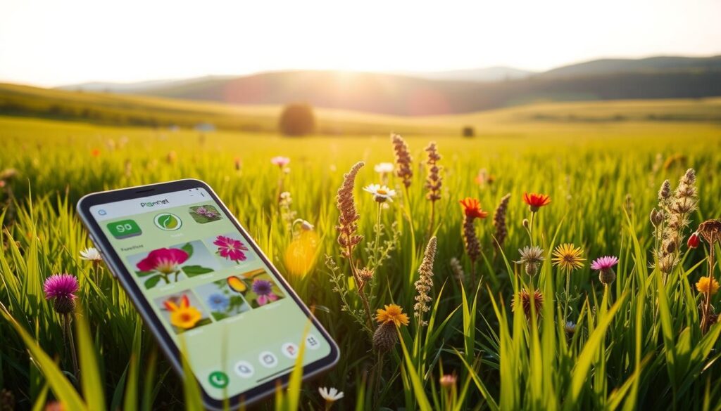 Pl@ntNet identificação colaborativa