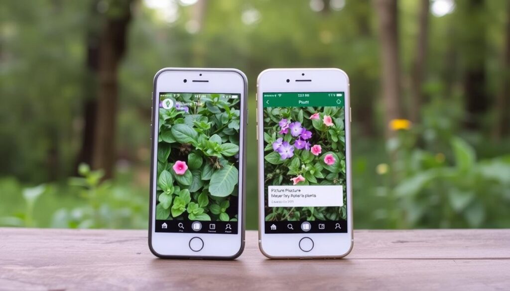 comparativo aplicativos identificar plantas