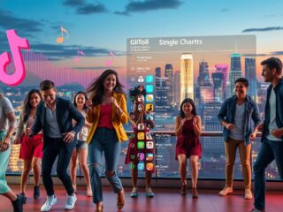 O “Efeito TikTok” na música: Como as músicas de 15 segundos moldam o Top 50 Global.