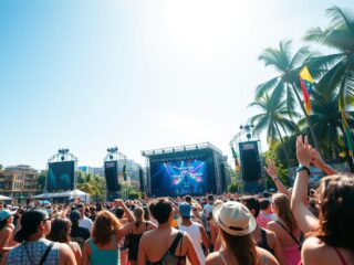 A volta dos festivais presenciais: O que esperar do Lollapalooza e Rock in Rio 2026.