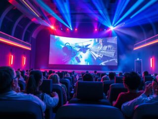 Cinema Imersivo: Como as salas 4D evoluíram para experiências sensoriais completas.