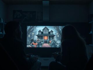 Jogos de terror cooperativos: Por que o medo é melhor quando compartilhado.