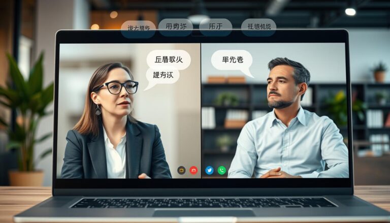 Tradução simultânea em tempo real: O fim das barreiras de idioma em chamadas de vídeo.