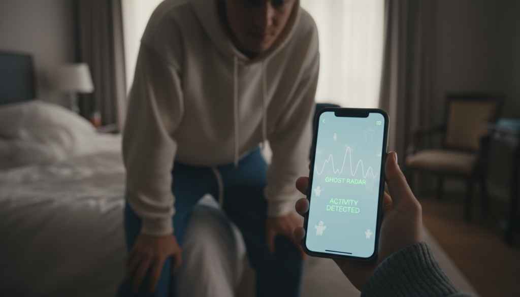 Saiba se tem fantasmas no seu quarto com esse app gratuito