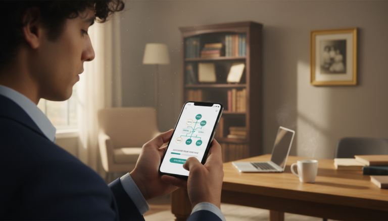 Com este app você vai descobrir suas origens