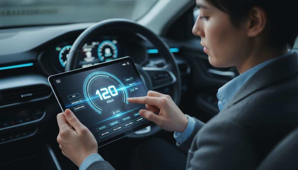 Compatibilidade e configurações do velocímetro