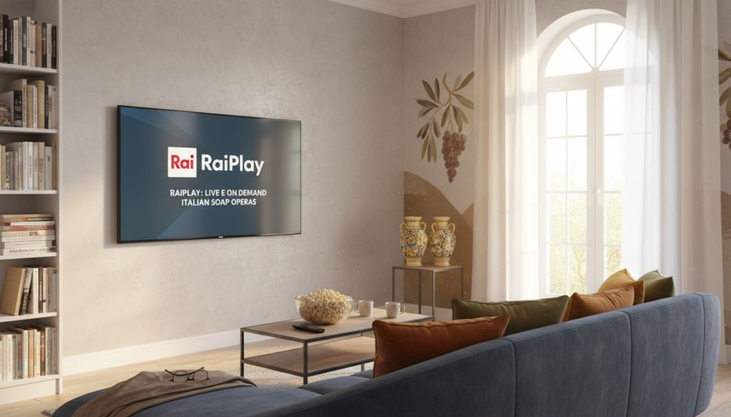 RaiPlay conteúdo ao vivo sob demanda