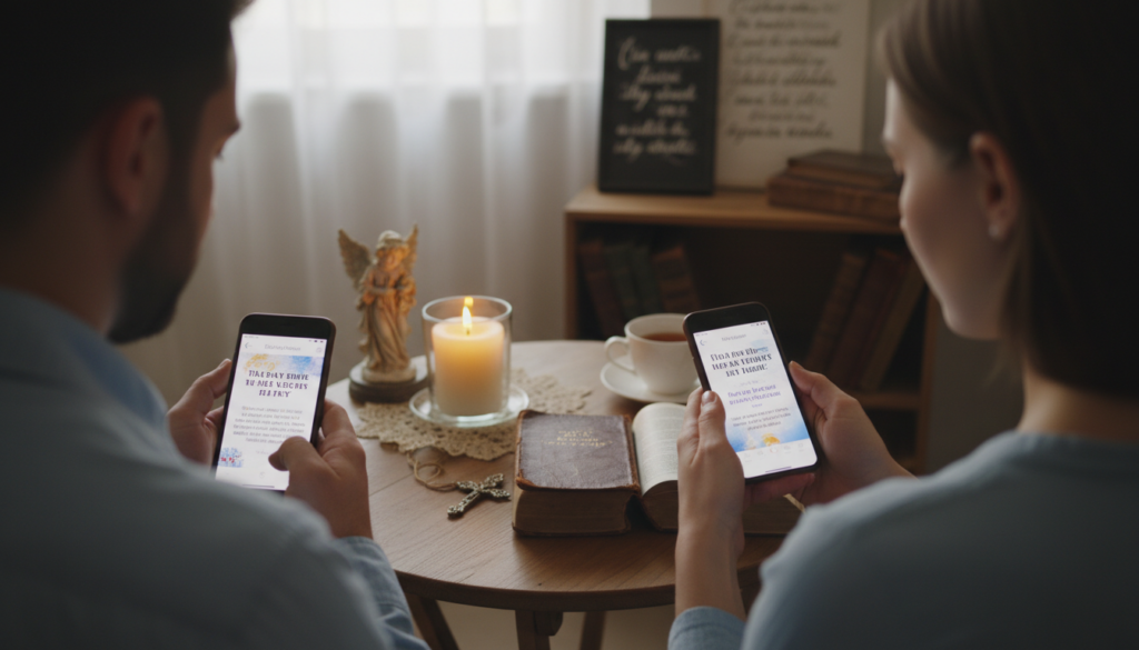 como baixar aplicativos de fé no celular