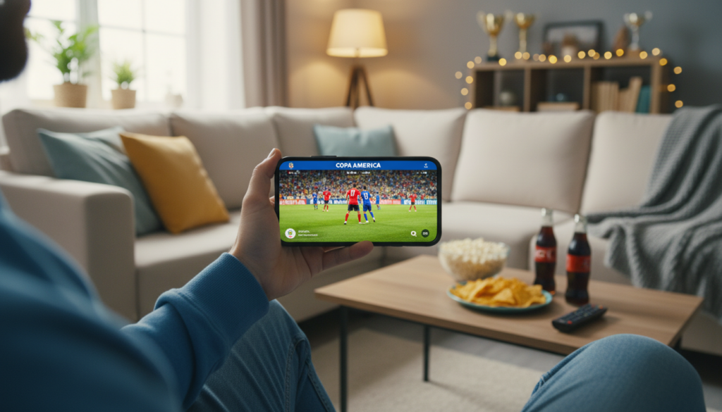Assista aos jogos da Copa pelo celular