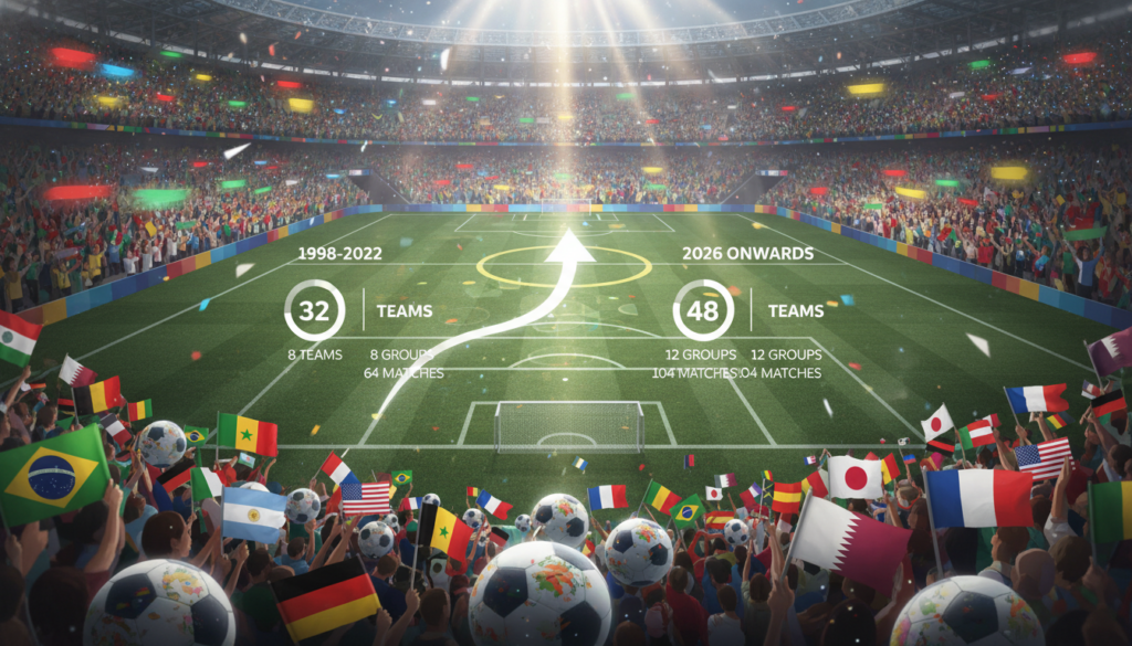 Formato e Expansão da Copa do Mundo Formato e Expansão da Copa do Mundo