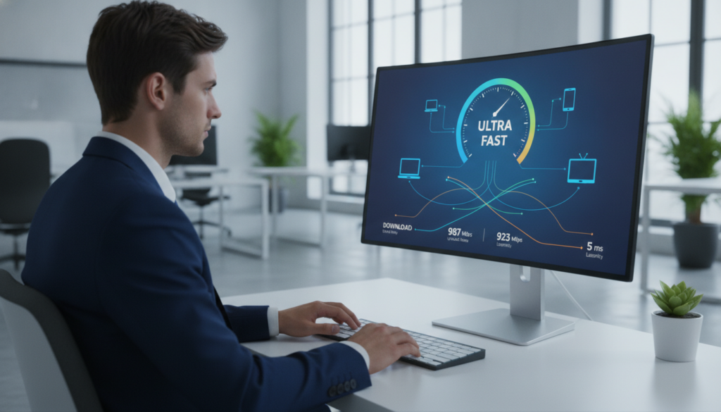 Teste de velocidade da conexão internet Teste de velocidade da conexão internet