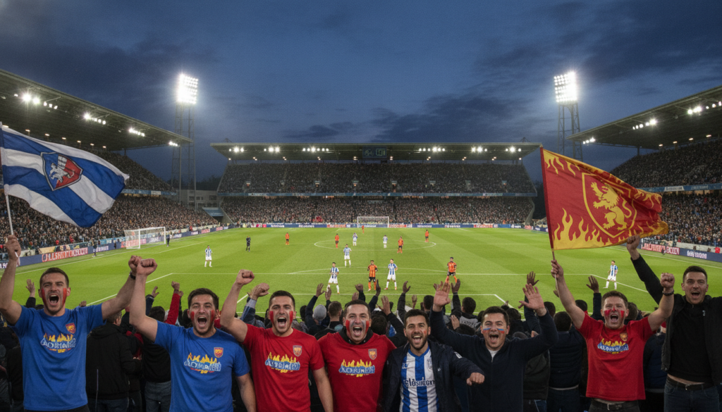 Esse app cria um vídeo seu no estádio em jogo de futebol