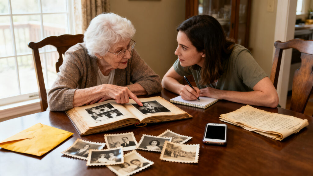 História da família: como entrevistar os mais velhos