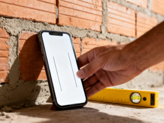 Como conferir prumo e esquadro com o celular na obra