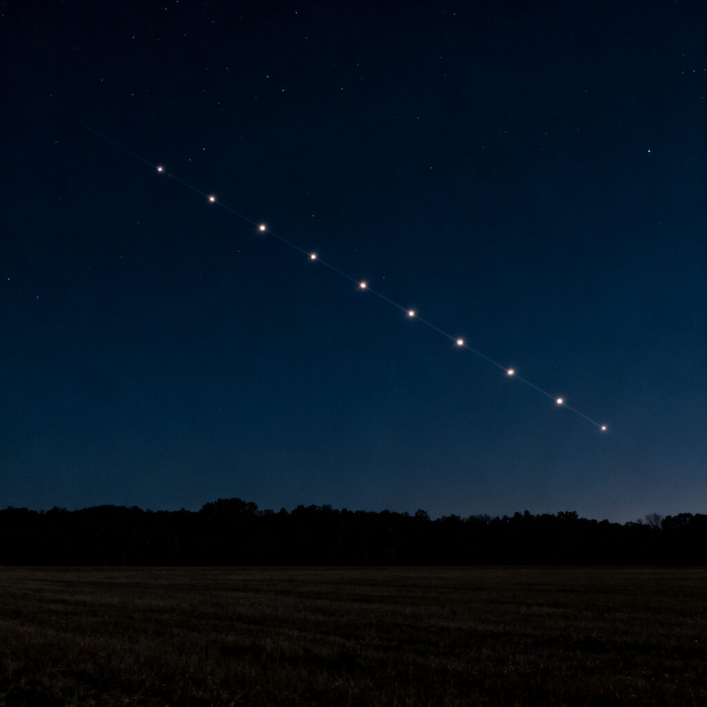 Como saber se aquilo no céu era um satélite