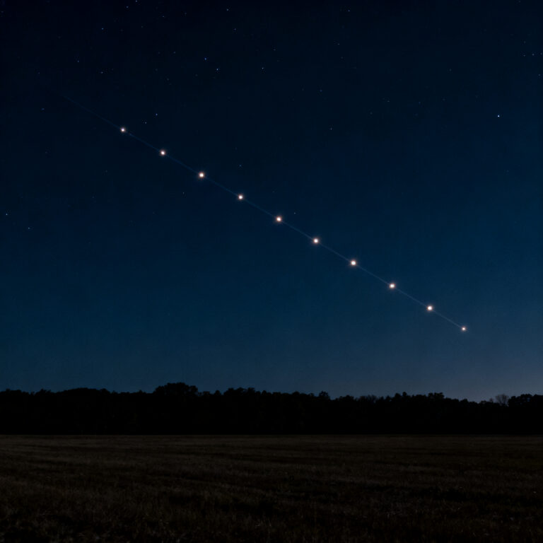 Como saber se aquilo no céu era um satélite