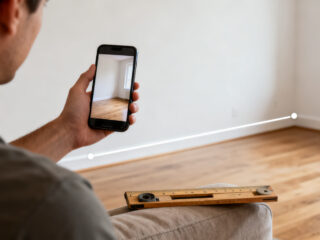 Apps de fita métrica digital: AR Ruler ou CamToPlan?